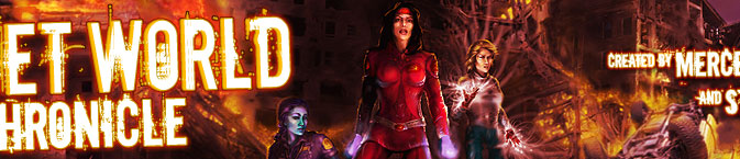 The Secret World Chronicle - Belladonna, Red Saviour and VickieVee at the ready in a devastated urban landscape